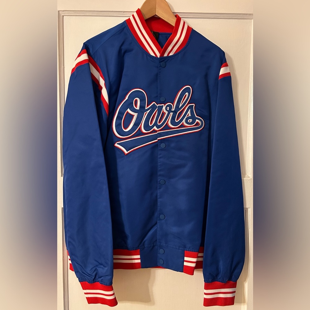 OVO Blue and Red Varsity Jacket